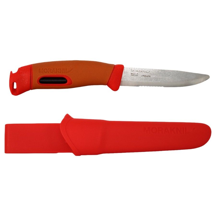 Morakniv Companion Spark Emergency (S), cuchillo, rojo