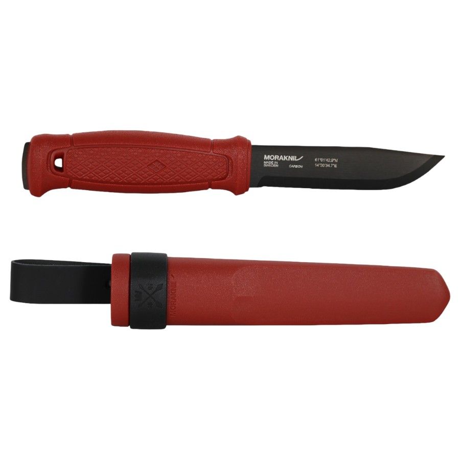 Morakniv Garberg Blackblade (C), cuchillo, rojo