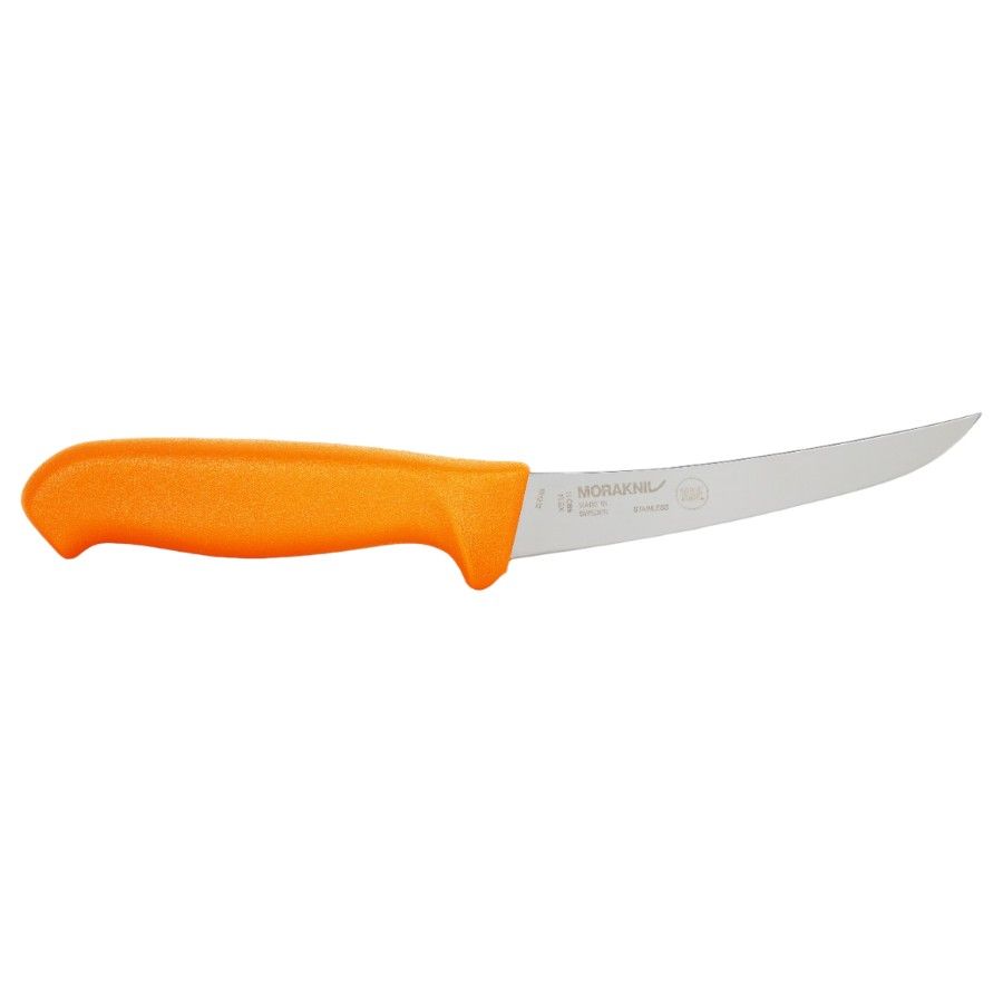 Morakniv Hunting Curved Boning (S), cuchillo de filetear, naranja