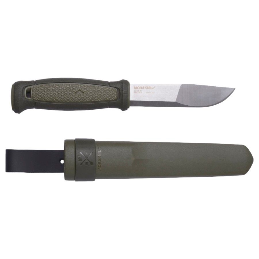 Morakniv Kansbol Con Funda De Polímero (S), cuchillo de exterior, verde