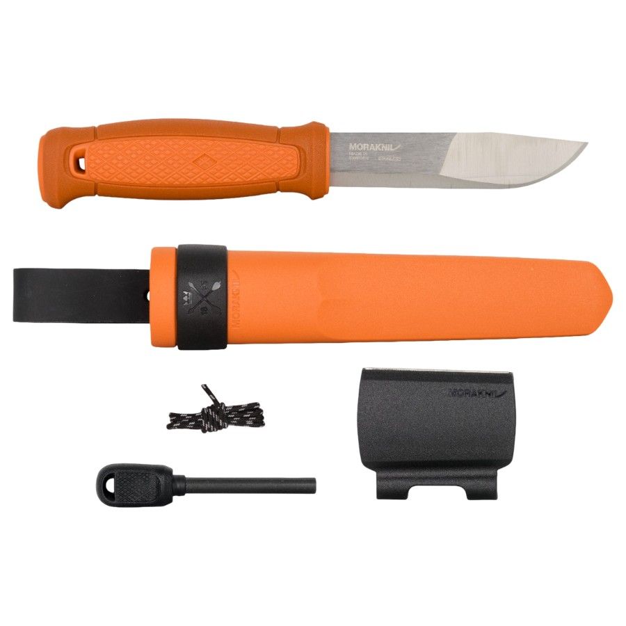 Morakniv Kansbol Con Kit de Supervivencia (S), cuchillo, naranja