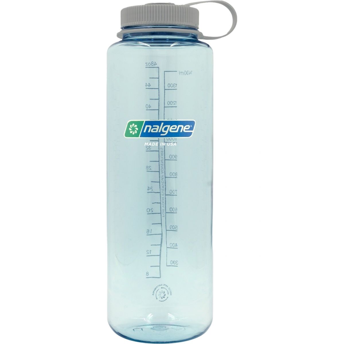 Nalgene boca ancha, botella para beber, 1500 ml, azul claro