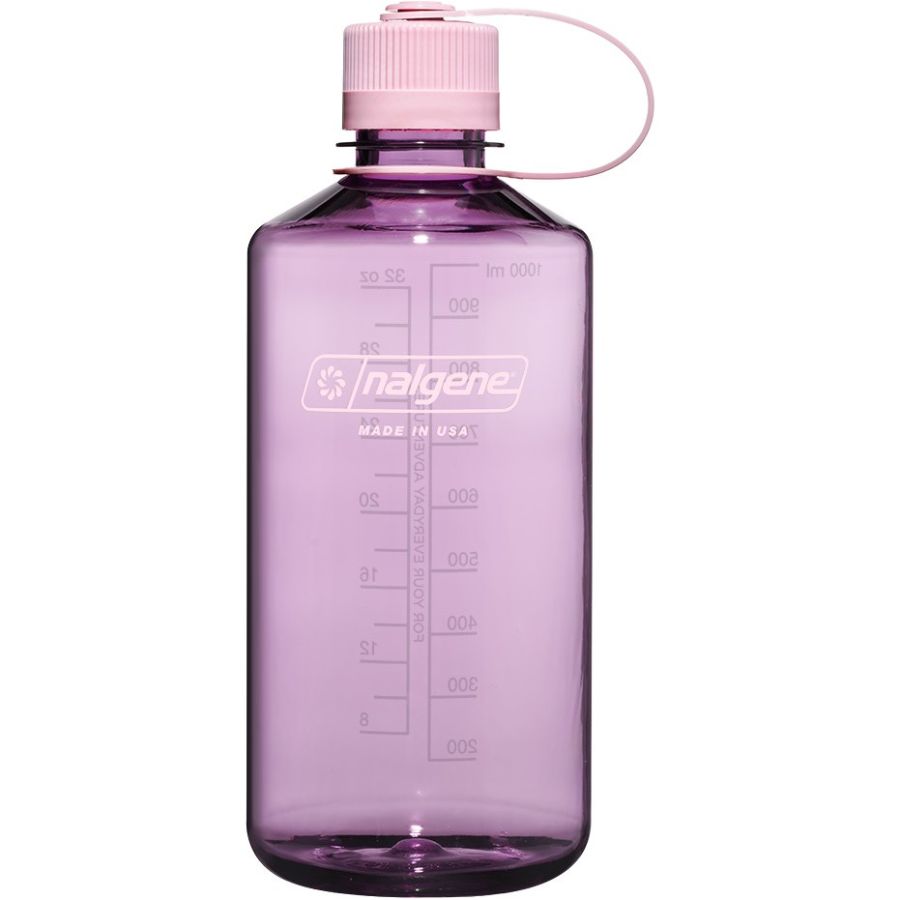 Nalgene boca estrecha, botella, 1000 ml, cereza