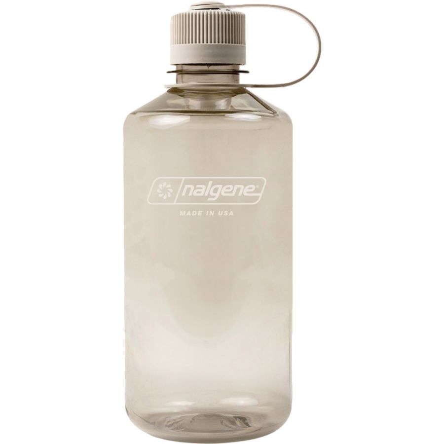 Nalgene narrow mouth sustain, botella para beber, 1000 ml, beige
