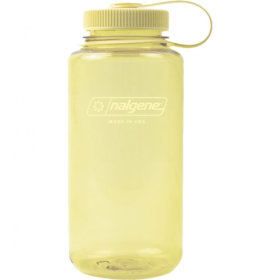 Nalgene wide mouth sustain, botella para beber, 1000 ml, amarillo