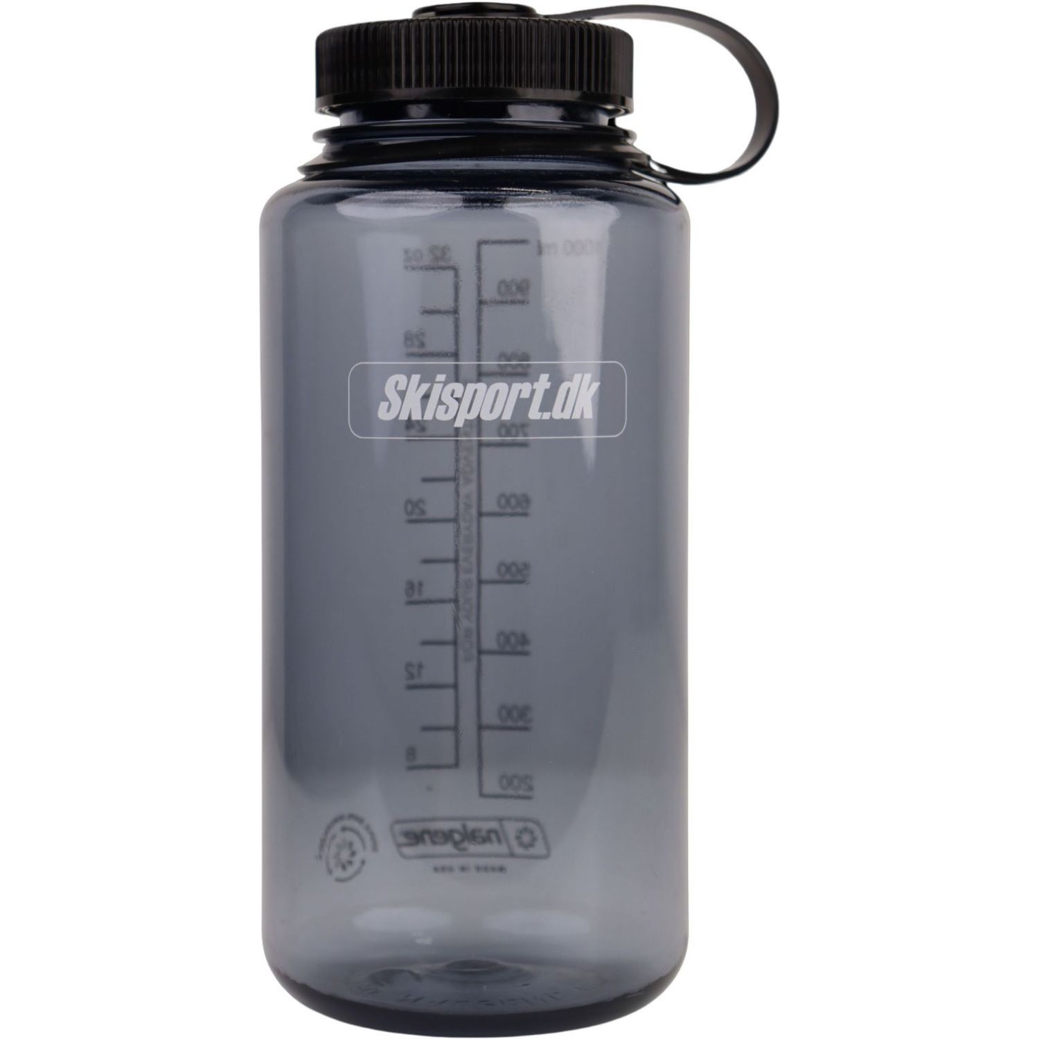 Nalgene wide mouth sustain, botella para beber, 1000 ml, Skisport.dk, gris