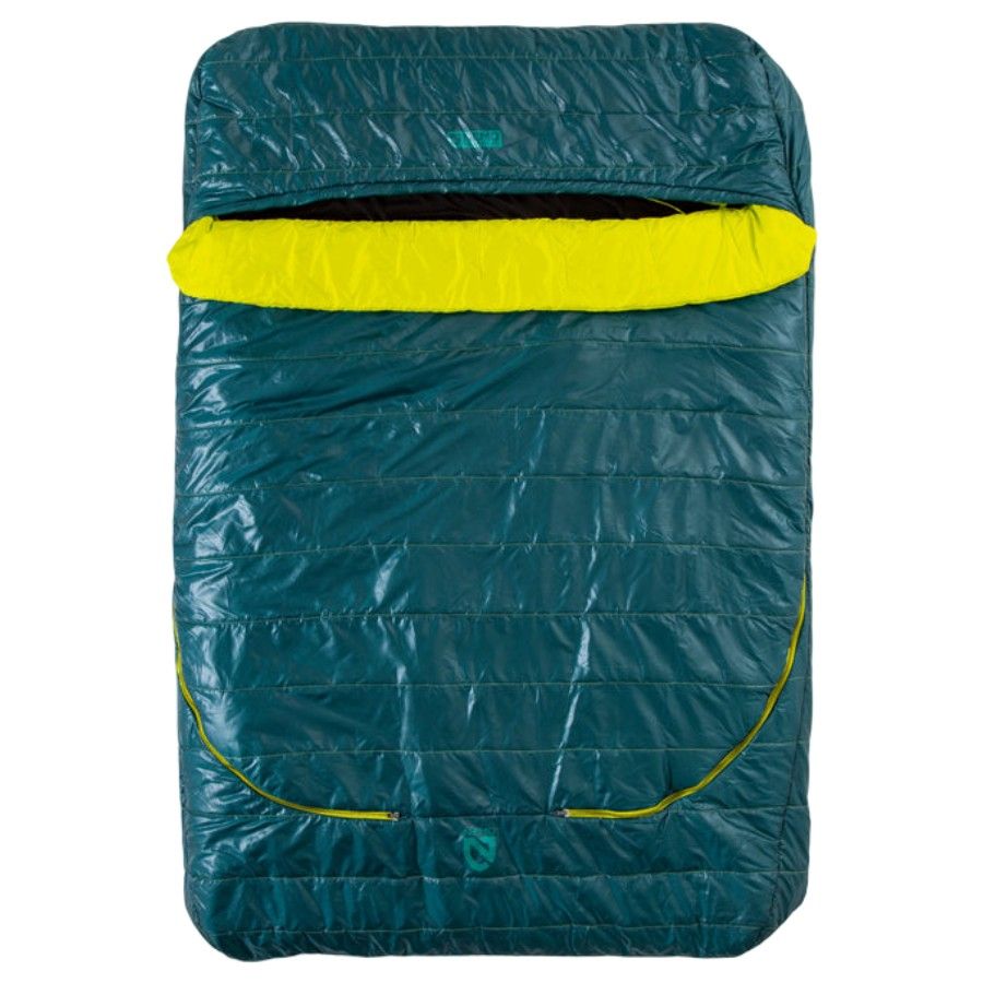 Nemo Jazz Double, saco de dormir, verde