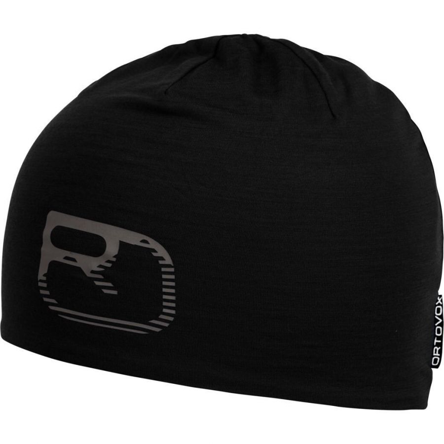 Ortovox 120 Cool Tec Logo, gorro, negro