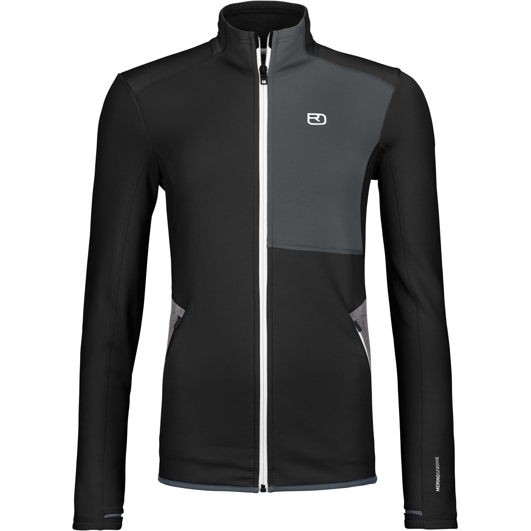 Ortovox Fleece Jacket, mujer, negro