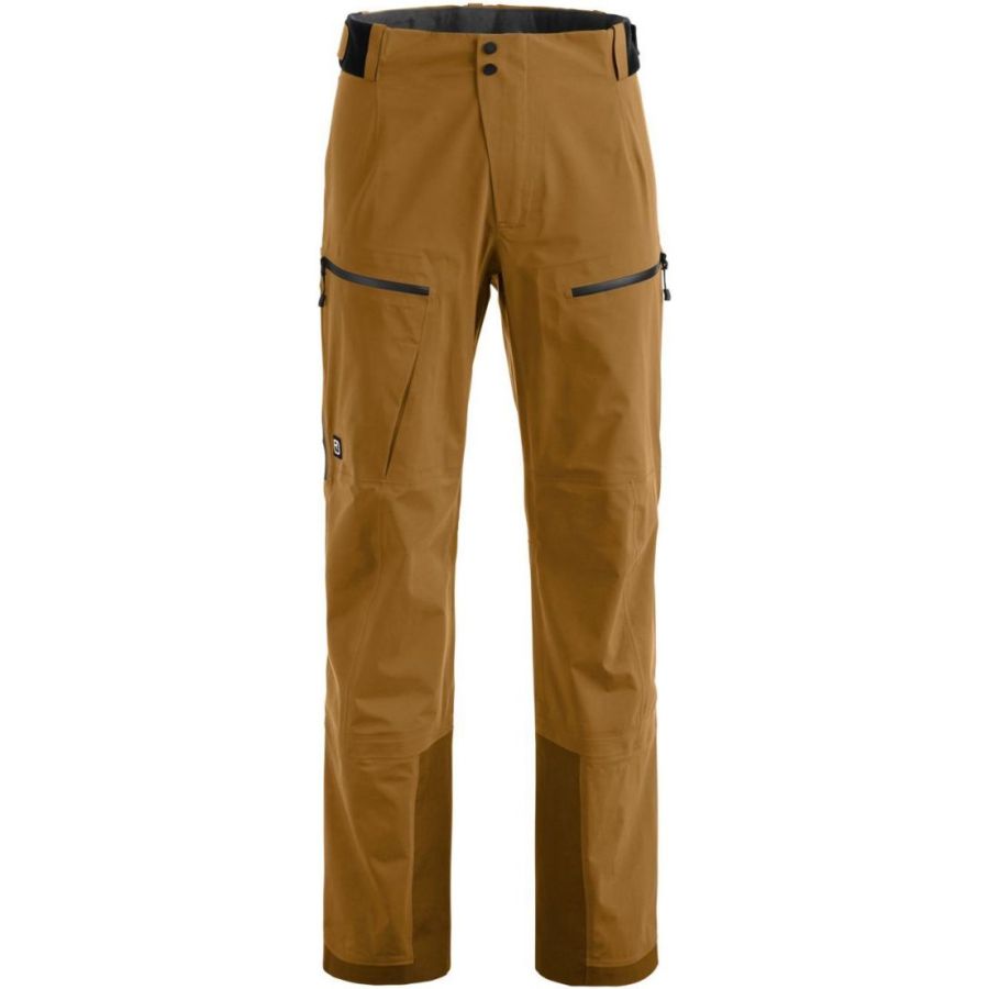 Ortovox Ortler Gore-Tex, pantalones de esquí, hombre, marrón