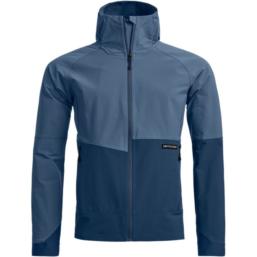 Ortovox Venet, chaqueta softshell, hombre, azul