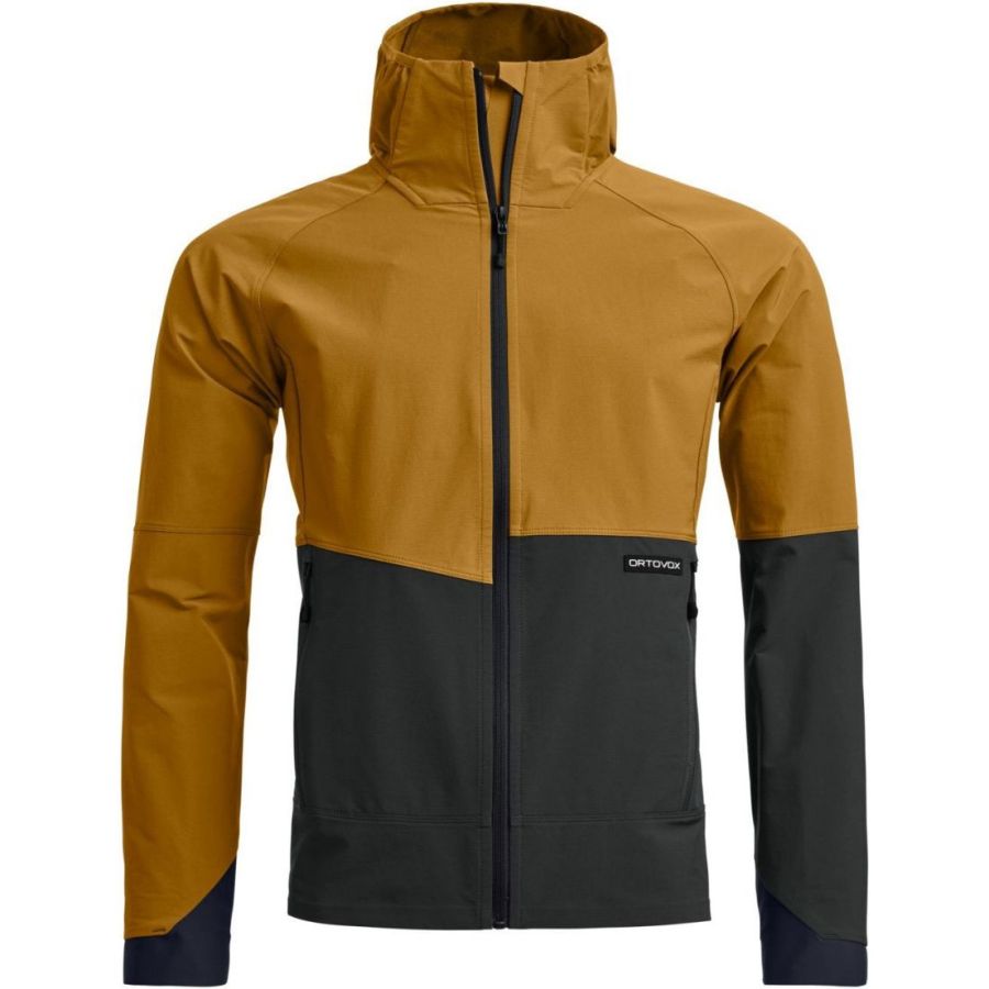 Ortovox Venet, chaqueta softshell, hombre, marrón