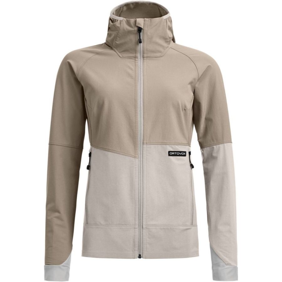 Ortovox Venet, chaqueta softshell, mujer, marrón