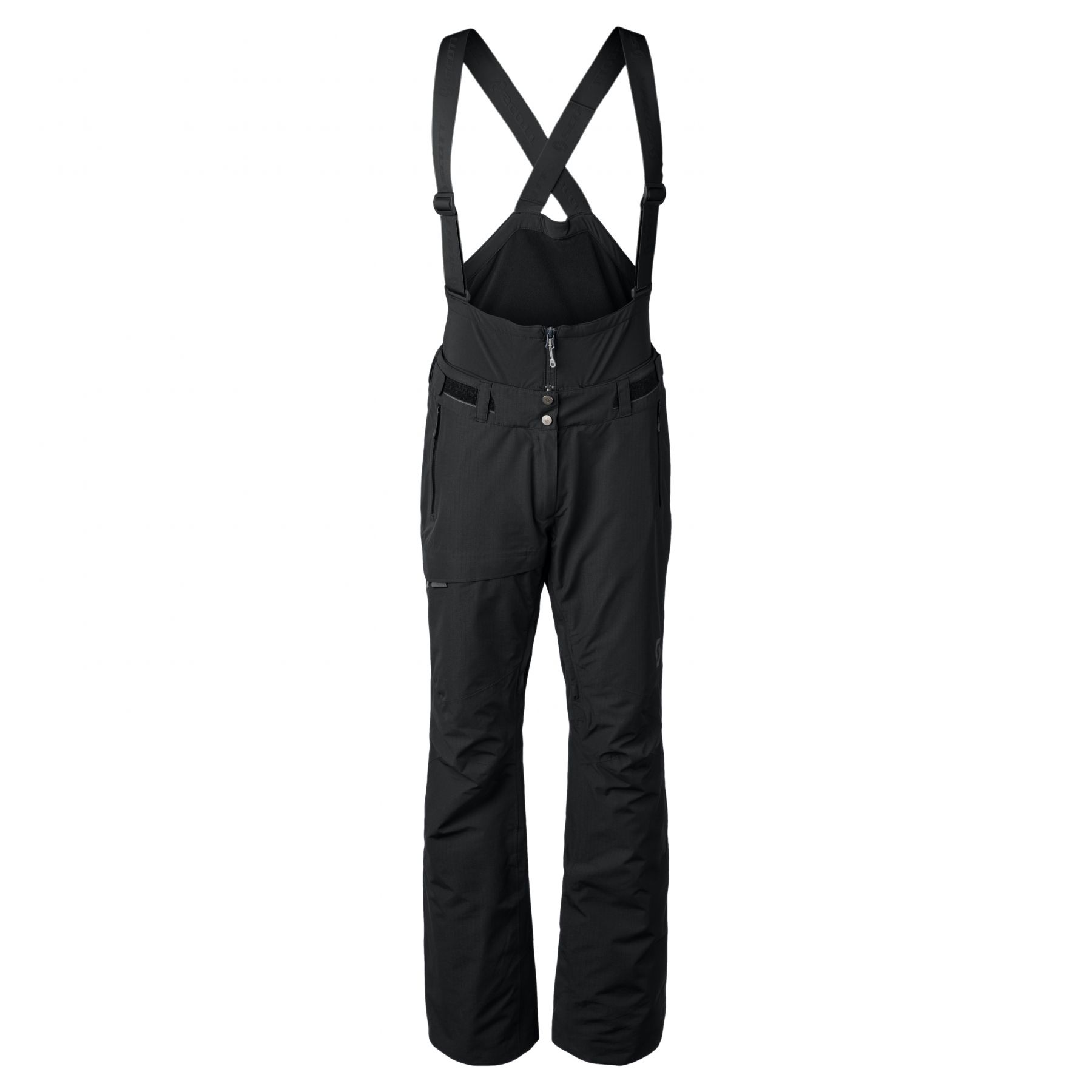 Pantalones de esquí Scott Ultimate Dryo Ripstop, mujer, negro