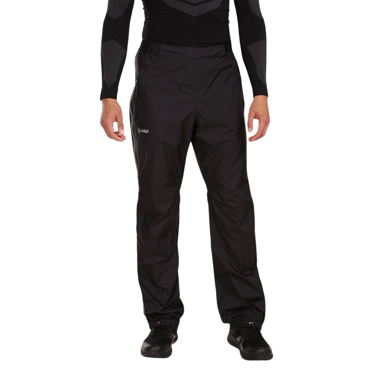 Pantalones de lluvia Kilpi Alpin, Hombre, negros