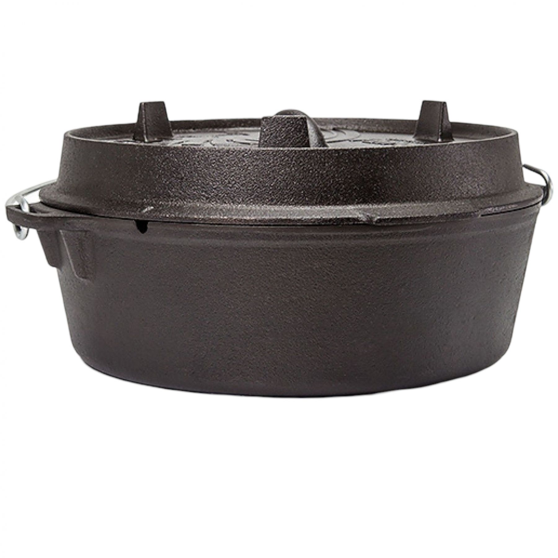 Petromax Dutch Oven FT6, plano, negro