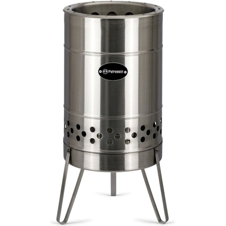 Petromax Fire Barrel Pyron, Barril de Fuego, Acero Inoxidable