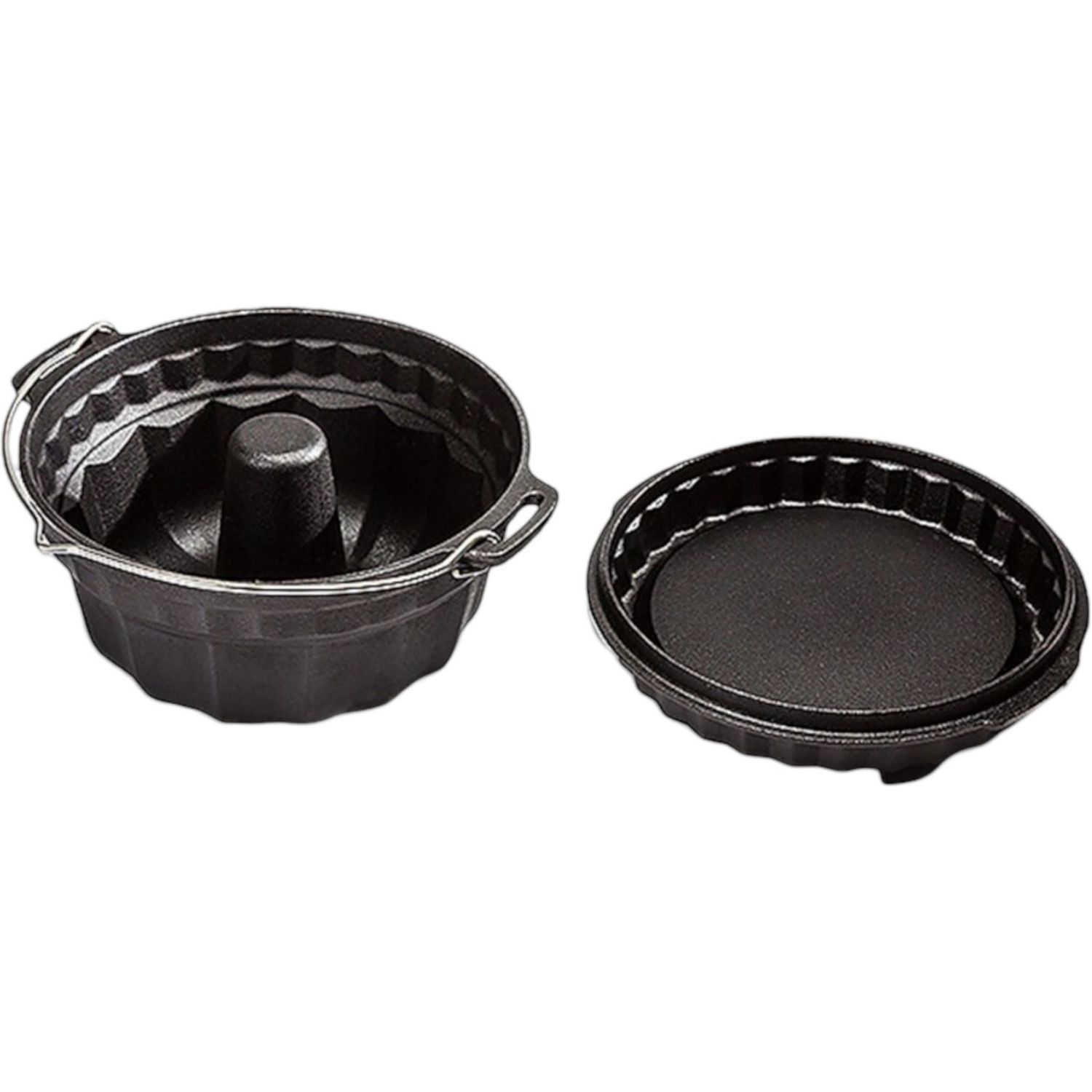 Petromax Ring Cake Pan GF1, negro