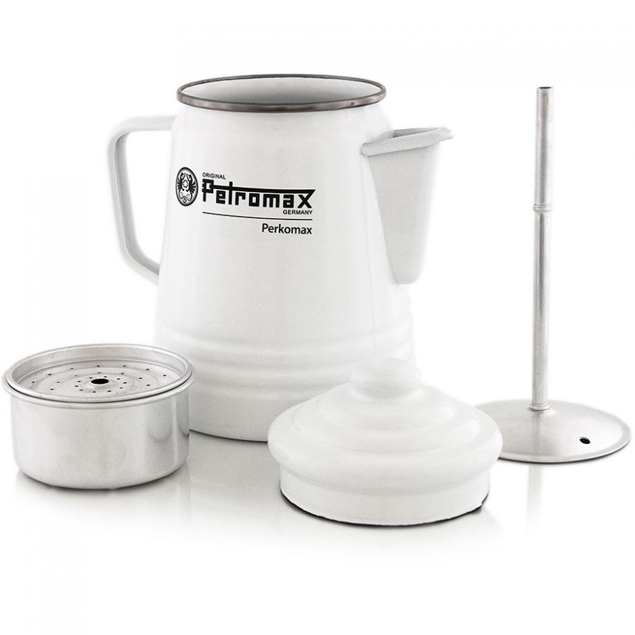 Petromax Tea and Coffee Perkolator, percolador de té y café, blanco