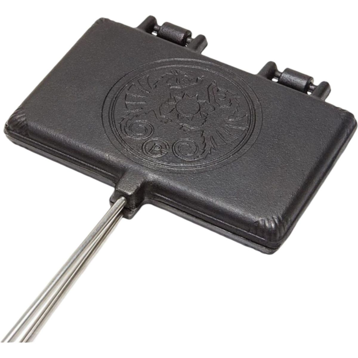 Petromax Vaffeljern, gofrera, negro