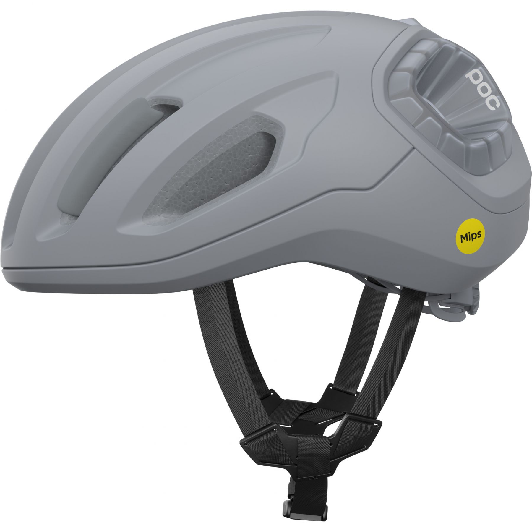 POC Amidal, casco de ciclismo, granite grey matt