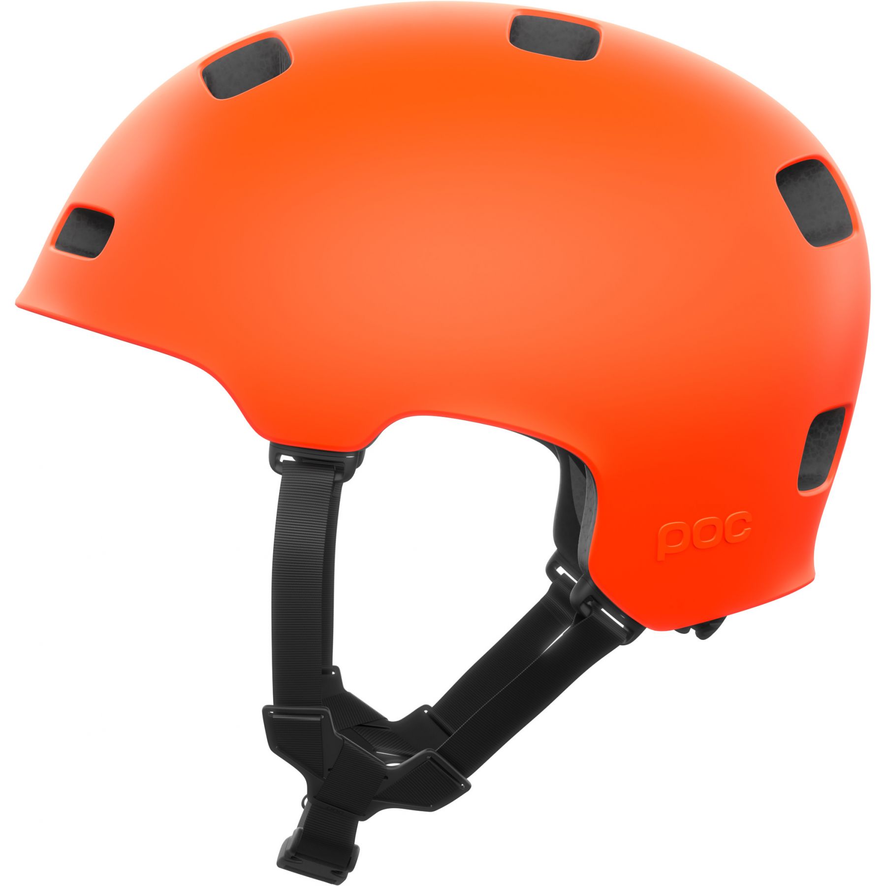 POC Crane MIPS, casco de ciclismo, fluorescent orange matt