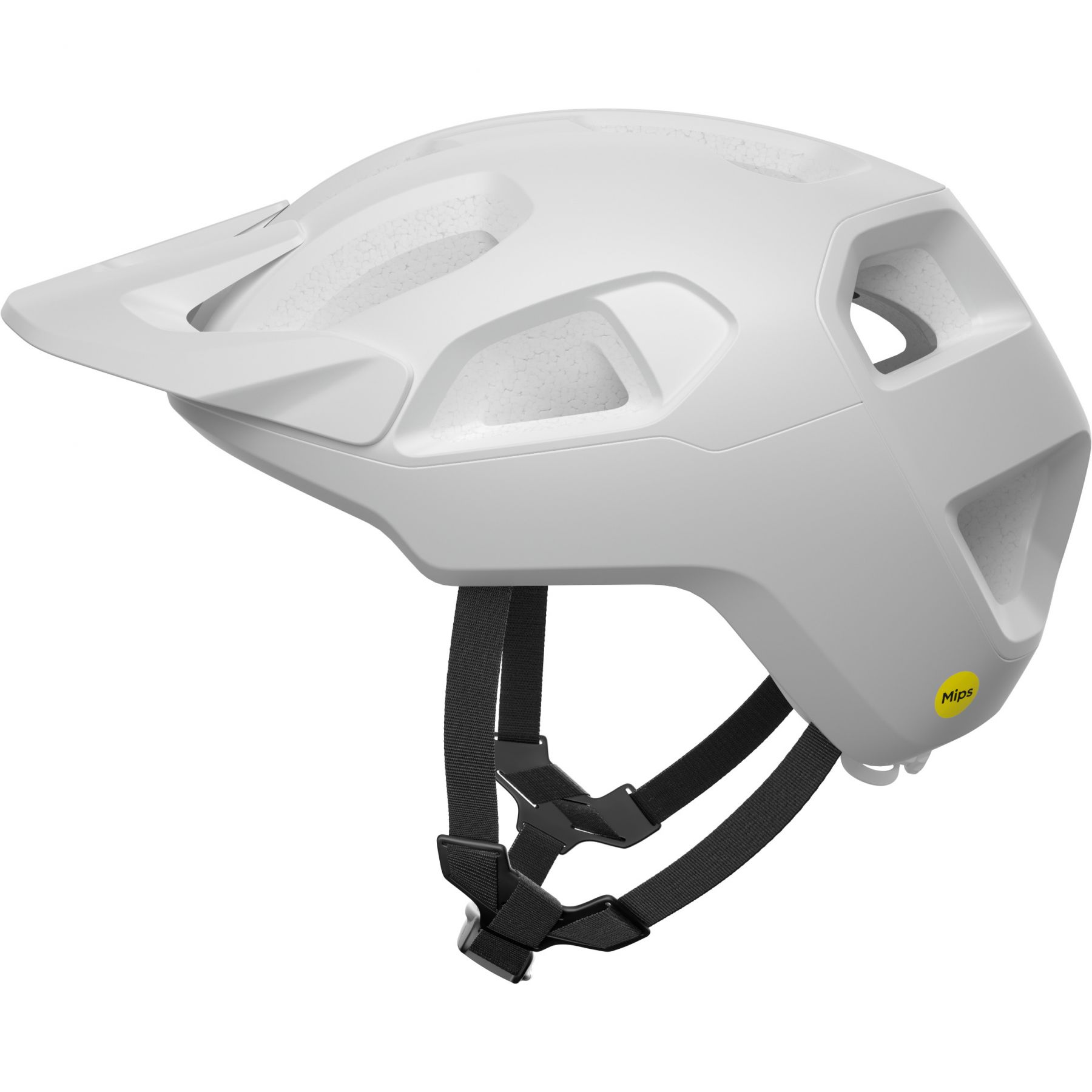 POC Cularis, casco de ciclismo, hydrogen white matt