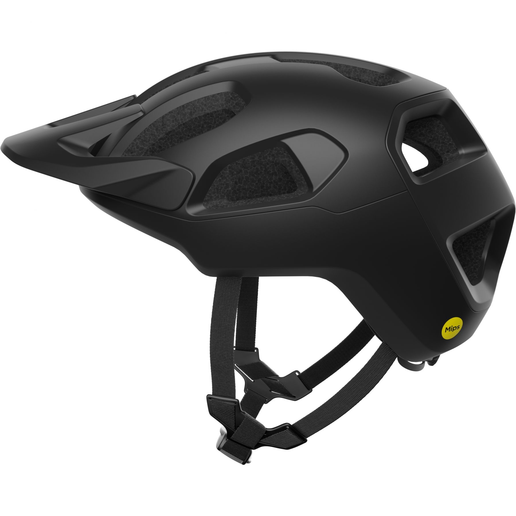 POC Cularis, casco para bicicleta, negro uranio mate