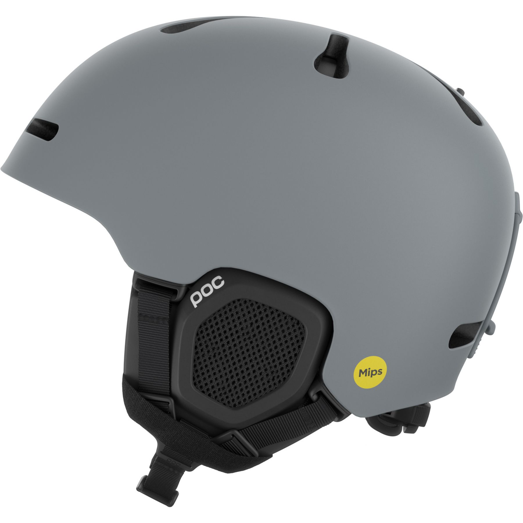 POC Fornix MIPS, casco de esquí, granite grey matt