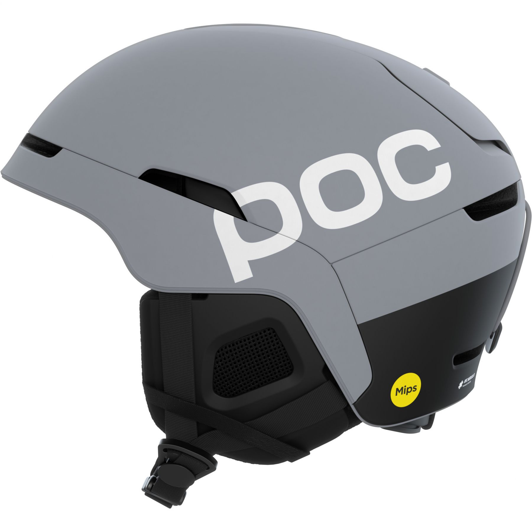 POC Obex BC MIPS, casco de esquí, granite grey matt