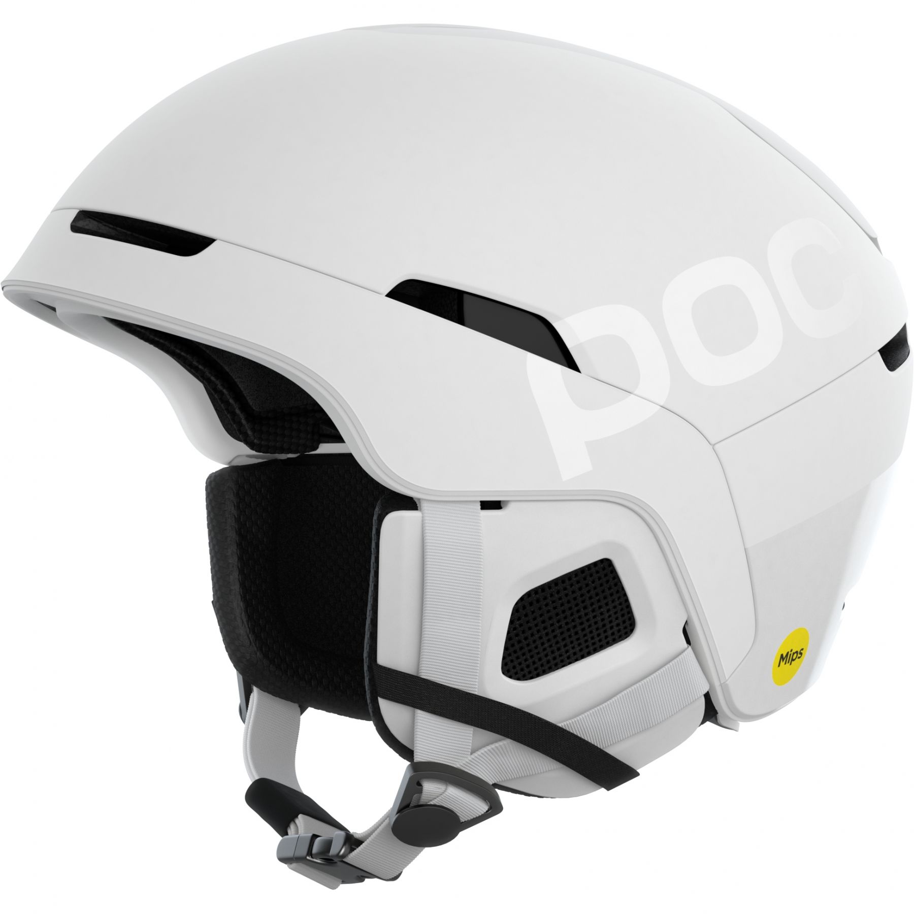 POC Obex BC MIPS, casco de esquí, blanco hidrógeno mate