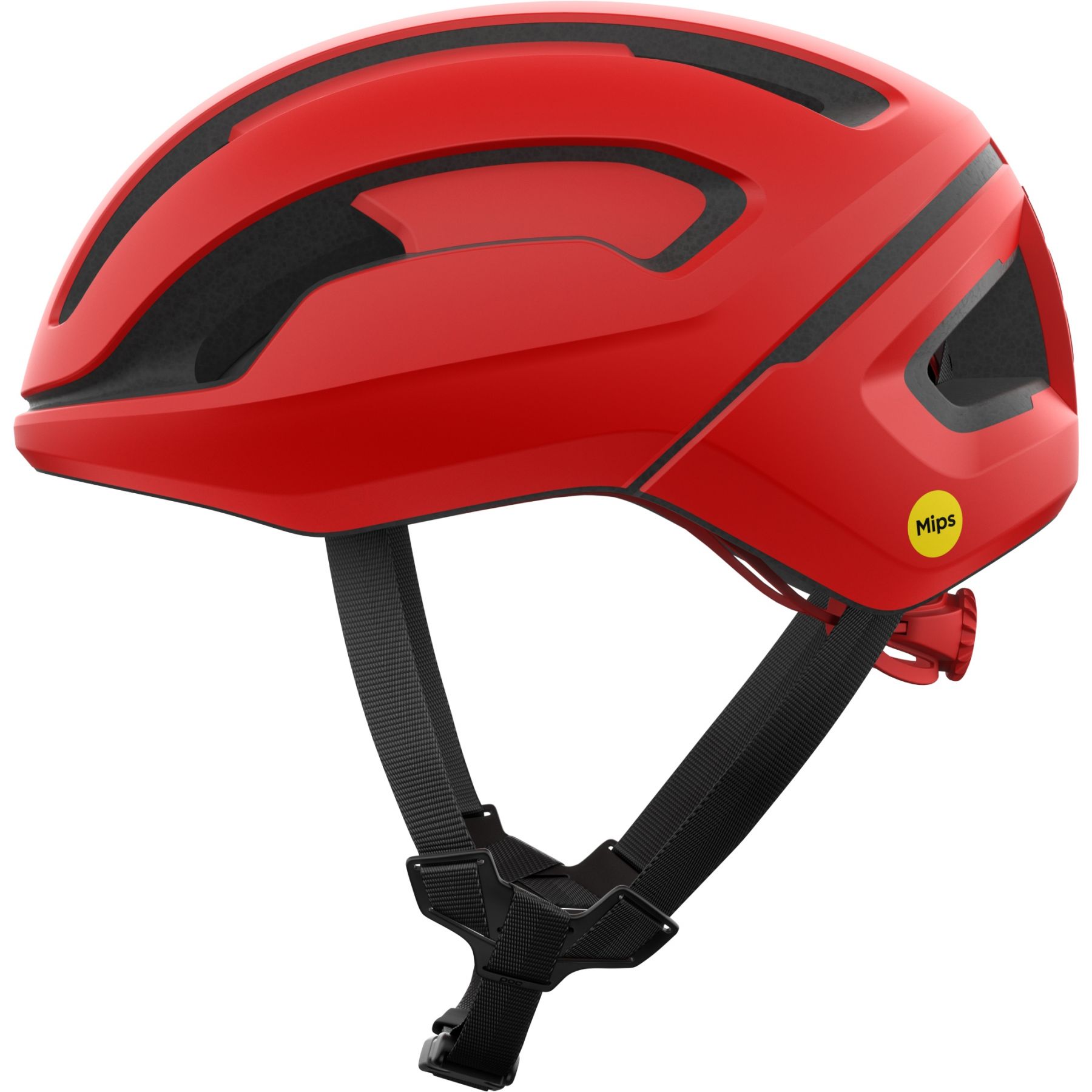 POC Omne Air MIPS, casco de bicicleta, prismane rojo mate