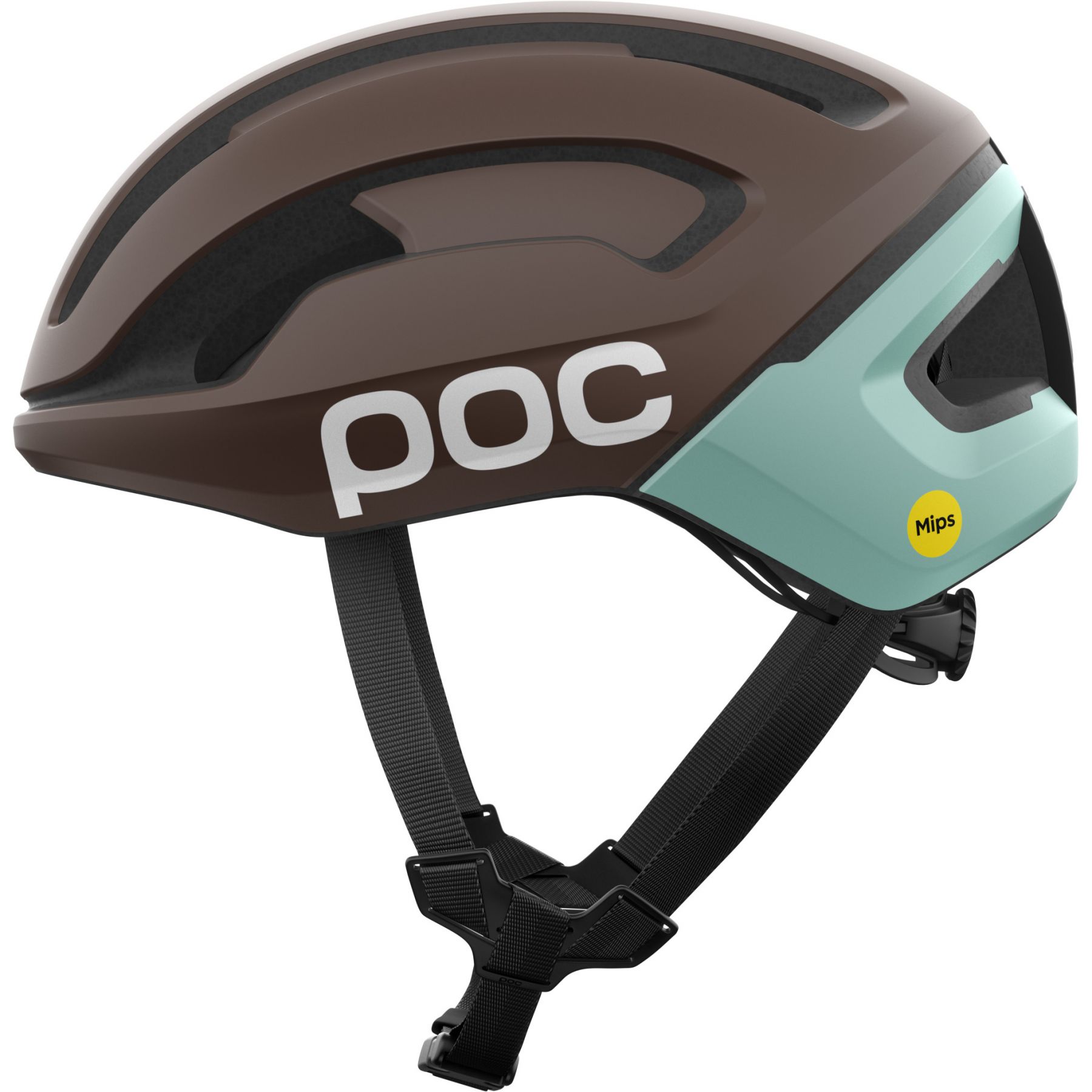 POC Omne Air MIPS, casco de ciclismo, bronzite brown matt/lazurite blue matt