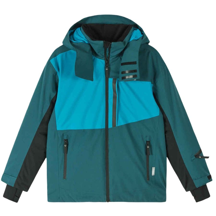 Reima Jatuni, chaqueta de esquí, niños, dark teal