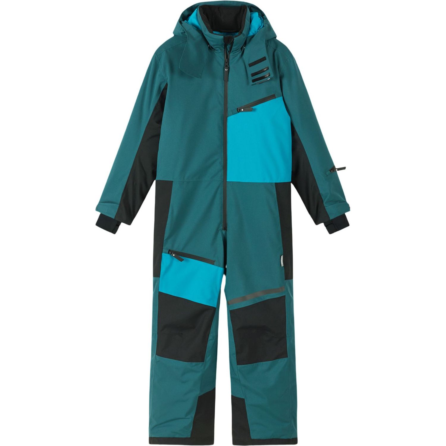 Reima Skaulo, mono de nieve, niños, verde azulado oscuro