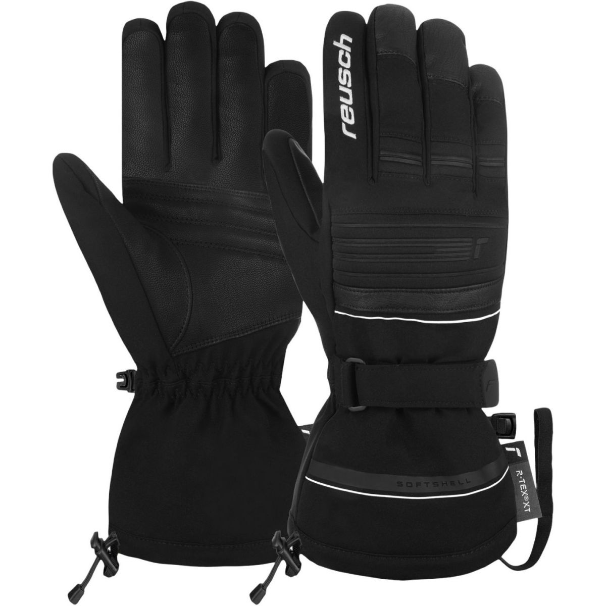 Reusch Conan R-TEX® XT, guante de esquí, hombre, negro
