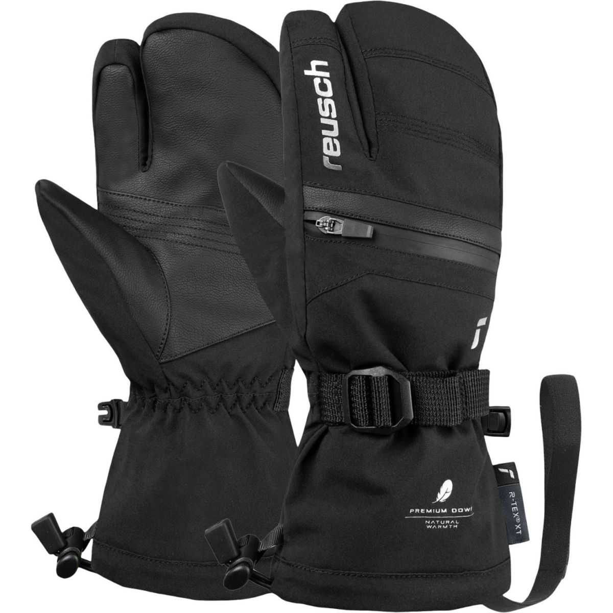 Lan R-Tex® XT, guantes de esquí de 3 dedos, junior