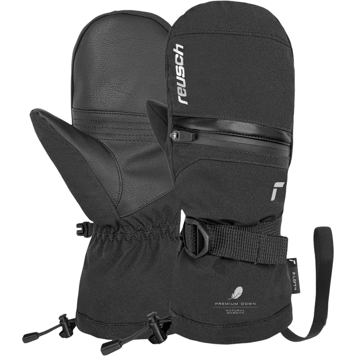 Reusch Lan R-Tex® XT, guantes de esquí, junior, negro