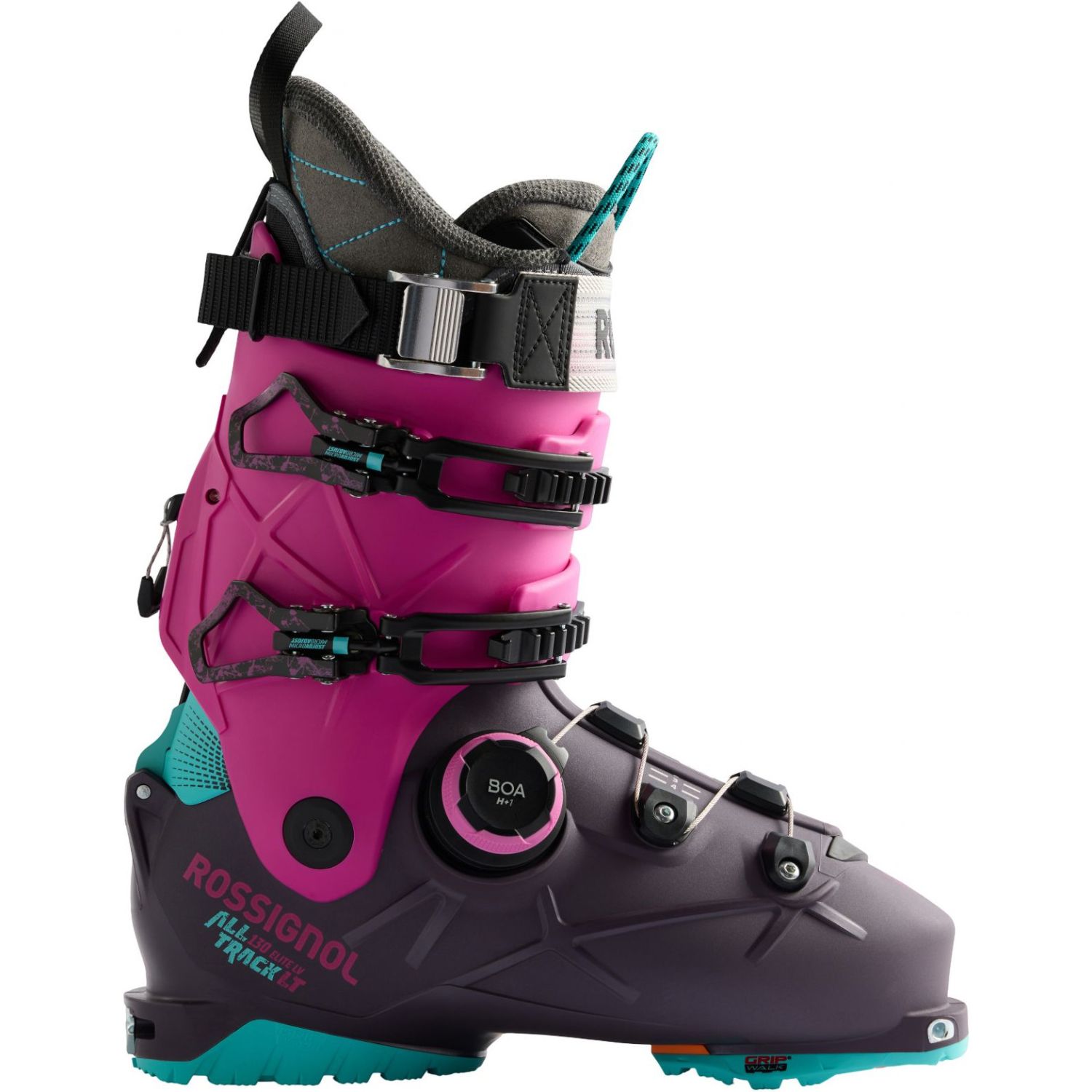 Rossignol Alltrack 130 Elite LV LT BOA GW, botas de esquí, hombre, negro/morado