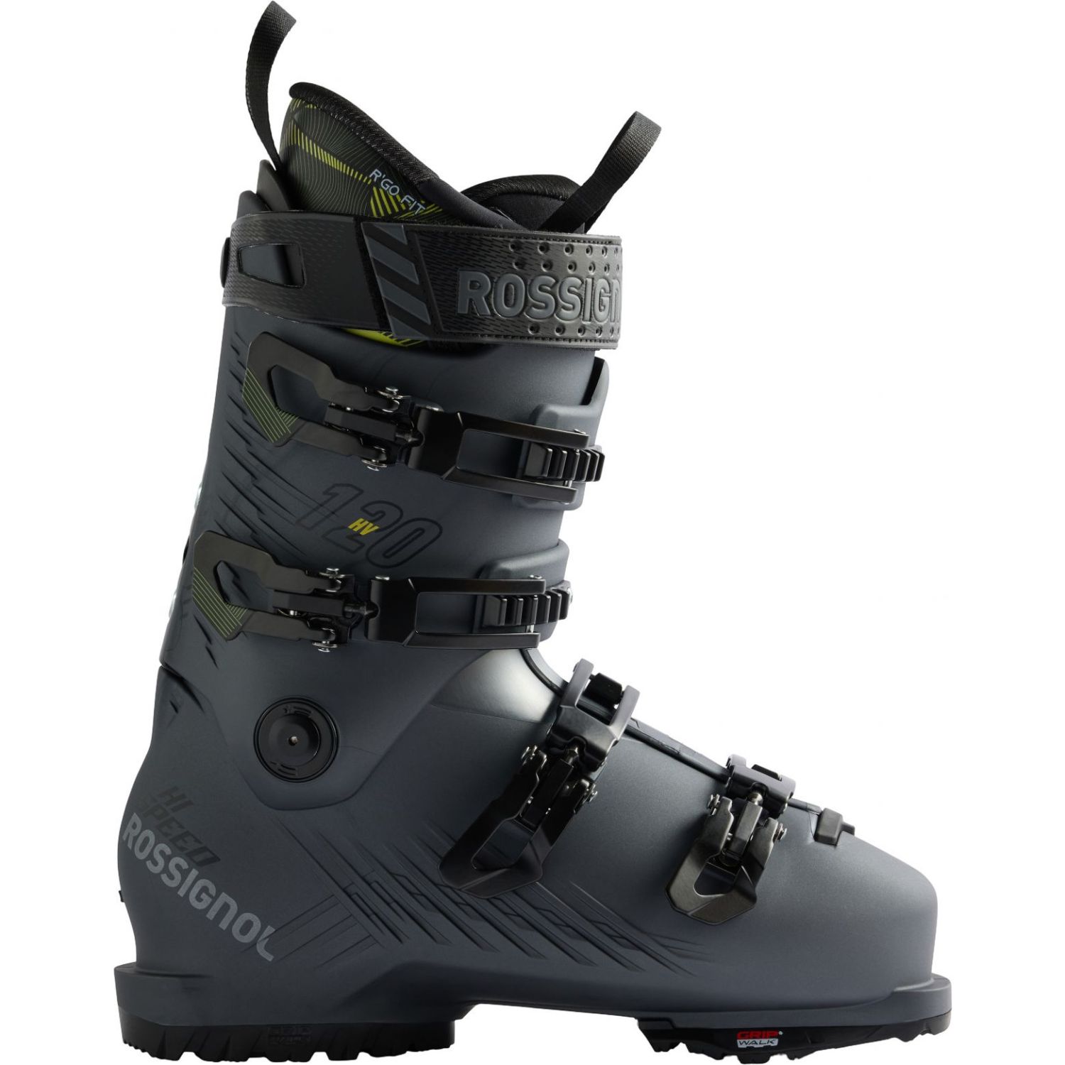 Rossignol HI-Speed 120 HV GW, botas de esquí, hombre, gris