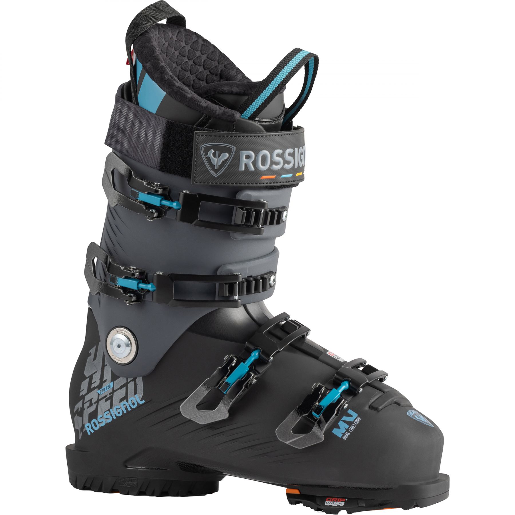 Rossignol HI-Speed Pro 120 MV GW, botas de esquí, hombre, negro/gris