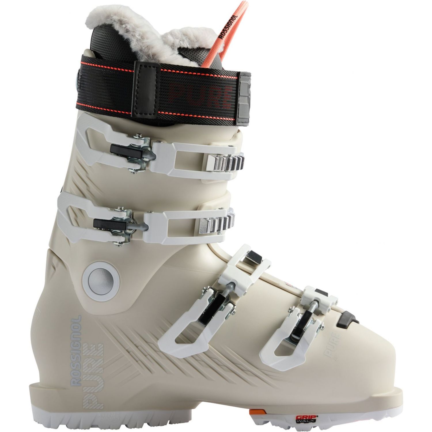 Rossignol Pure 85 GW, botas de esquí, mujer, beige