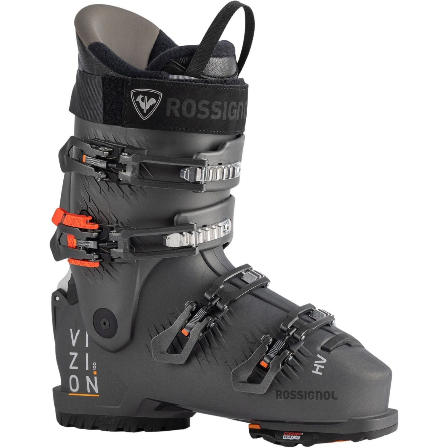 Rossignol Vizion 4B 100 HV GW, botas de esquí, hombre, gris
