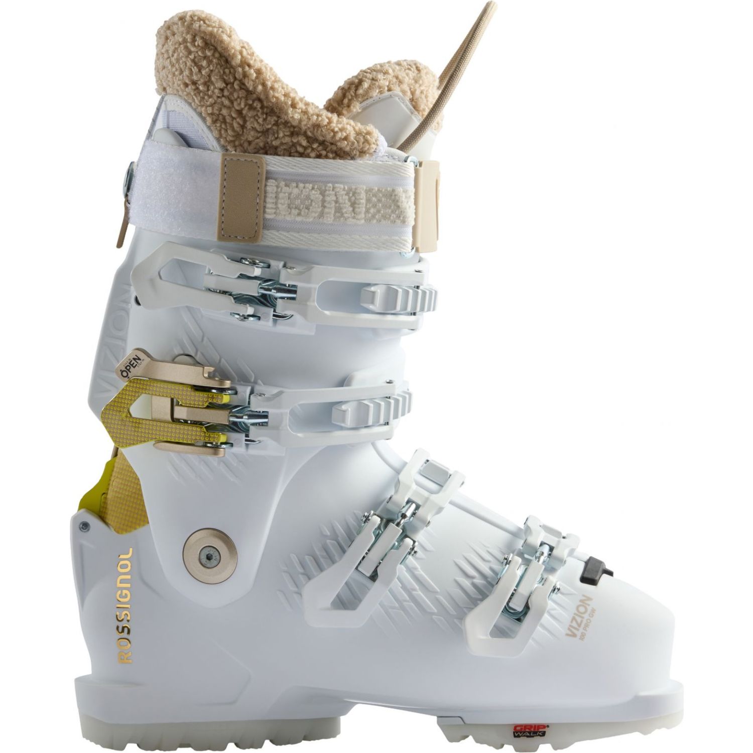 Rossignol Vizion 4B 100 Pro W GW, botas de esquí, mujer, blanco