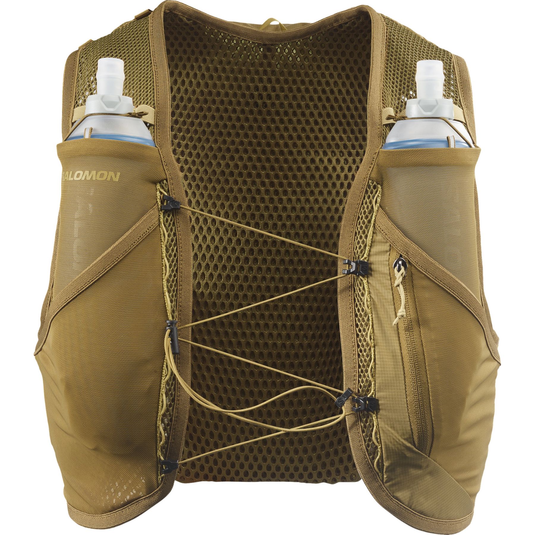 Salomon Active Skin 8, chaleco de running, verde