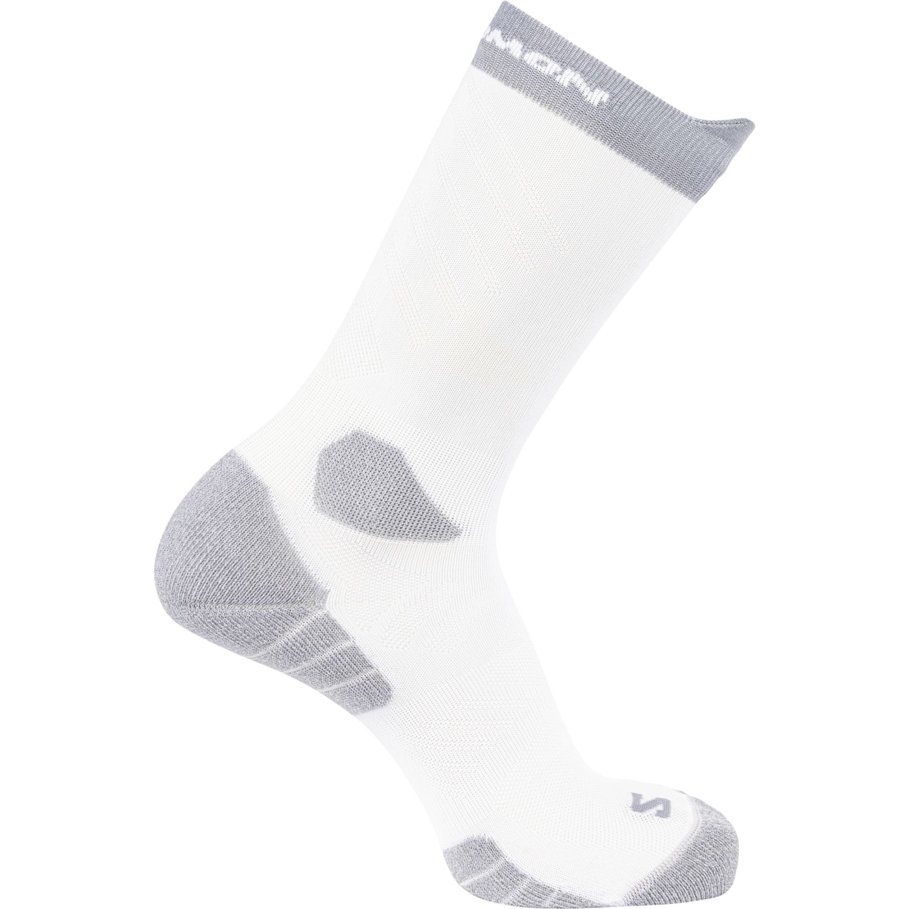 Salomon Aero Crew, calcetines de running, blanco
