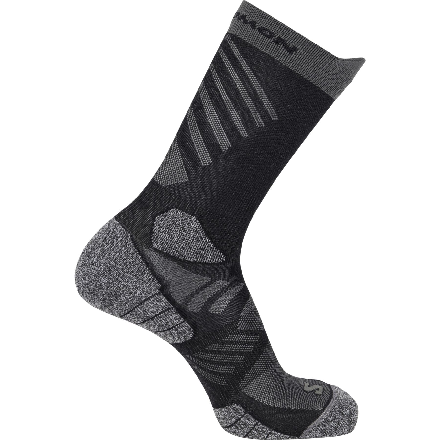 Salomon Aero Crew, calcetines de running, negro