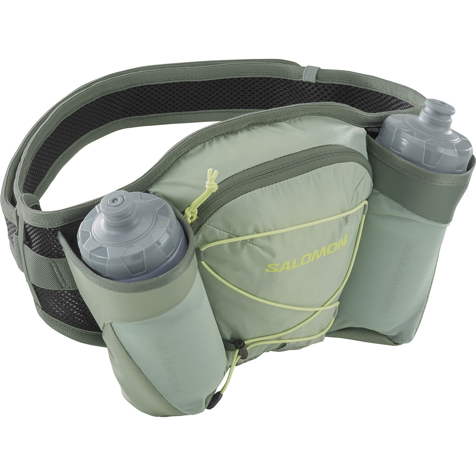 Salomon Cross Belt 2 Bottles, riñonera, verde