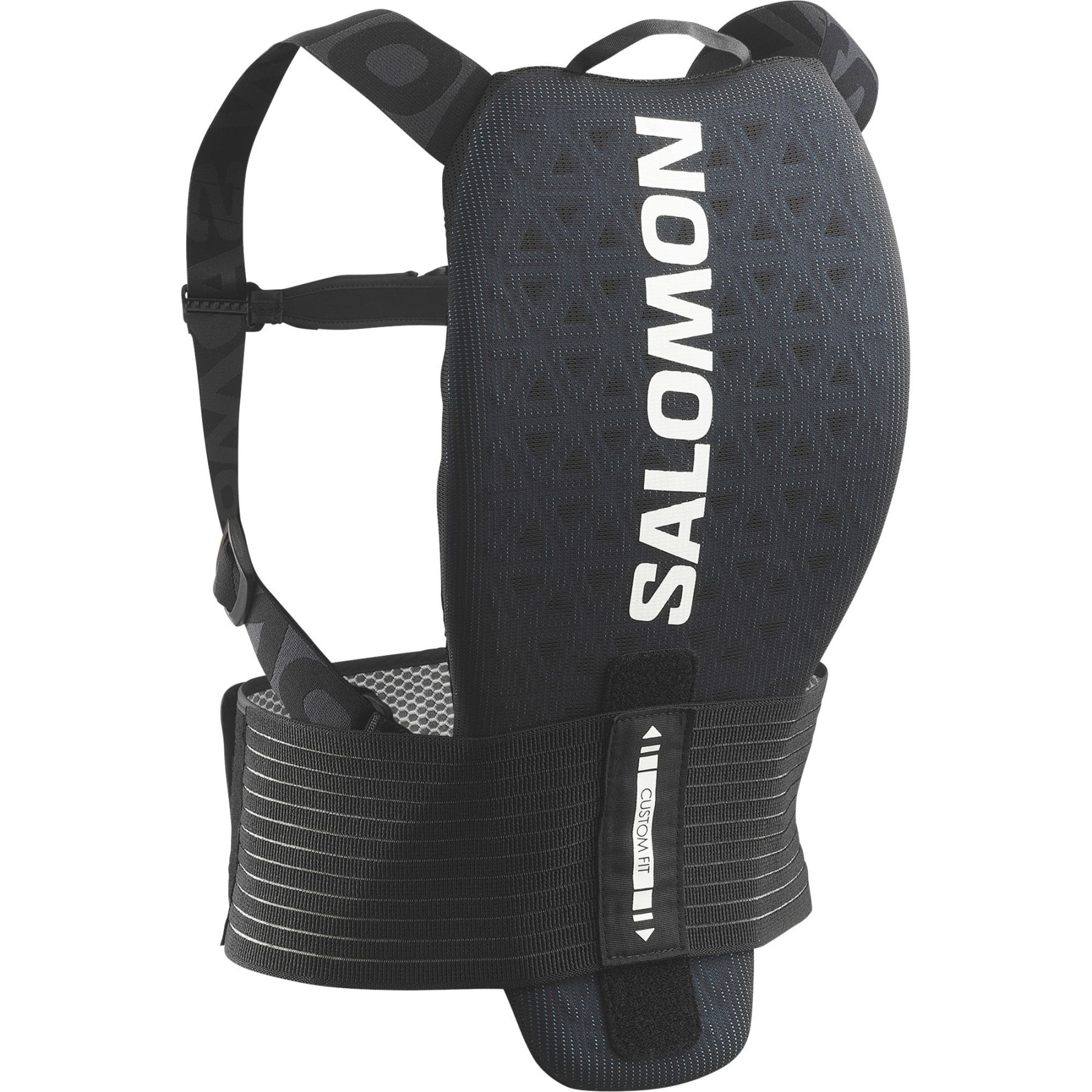 Salomon Flexcell, protección de espalda, junior, negro