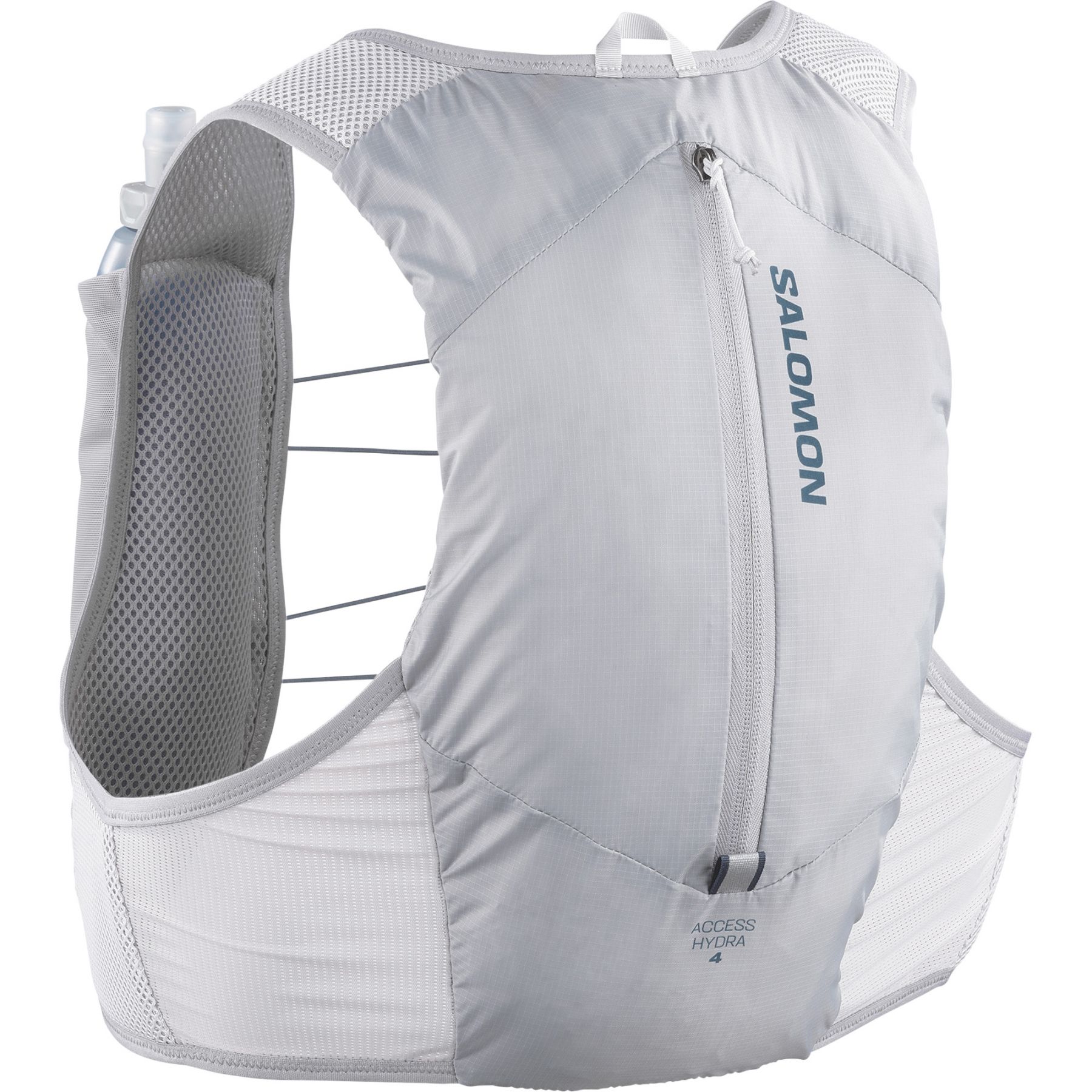 Salomon Hydra Access 4 One, chaleco de running, gris/lila